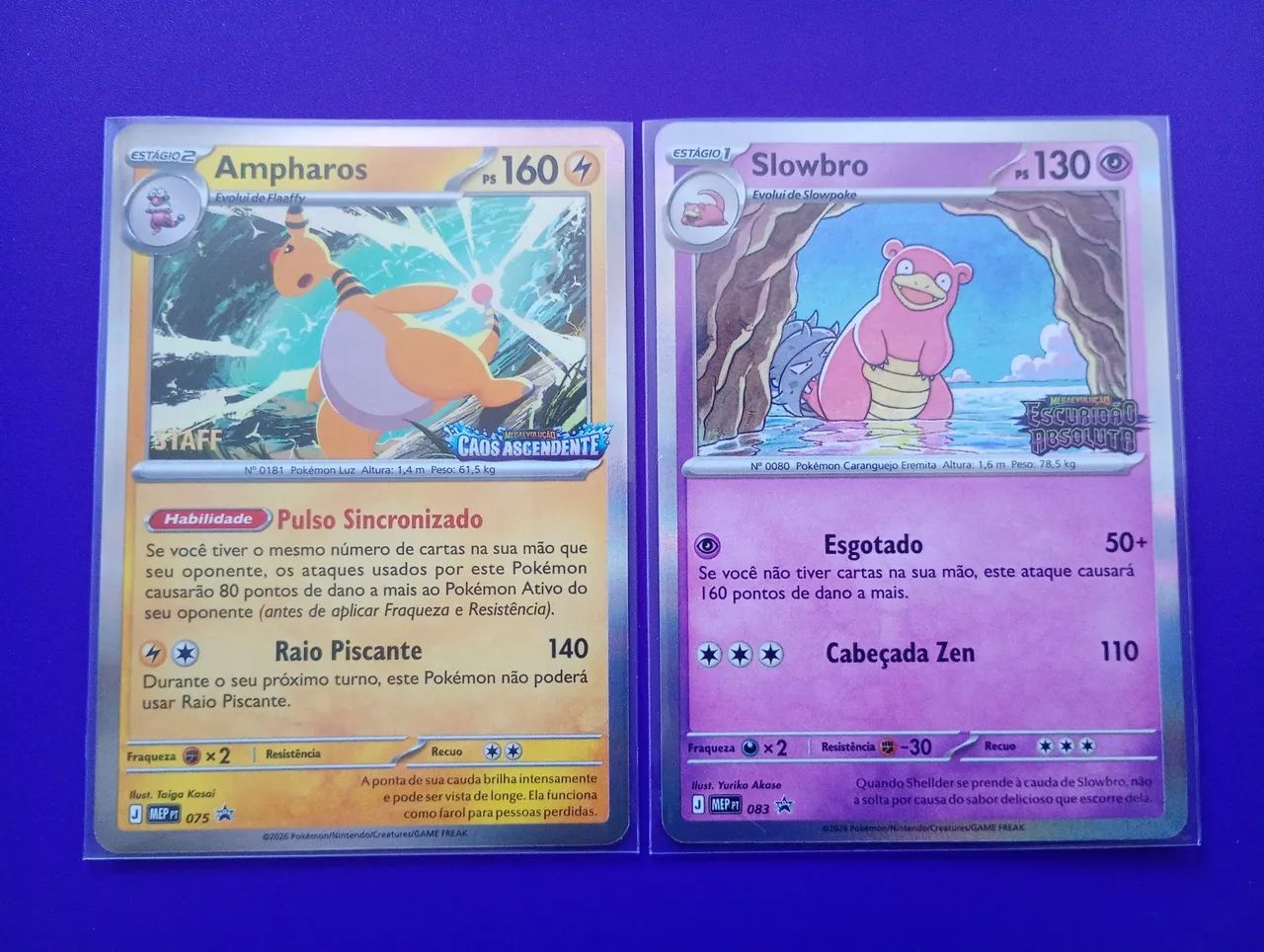 Cartas Pokémon de evento 