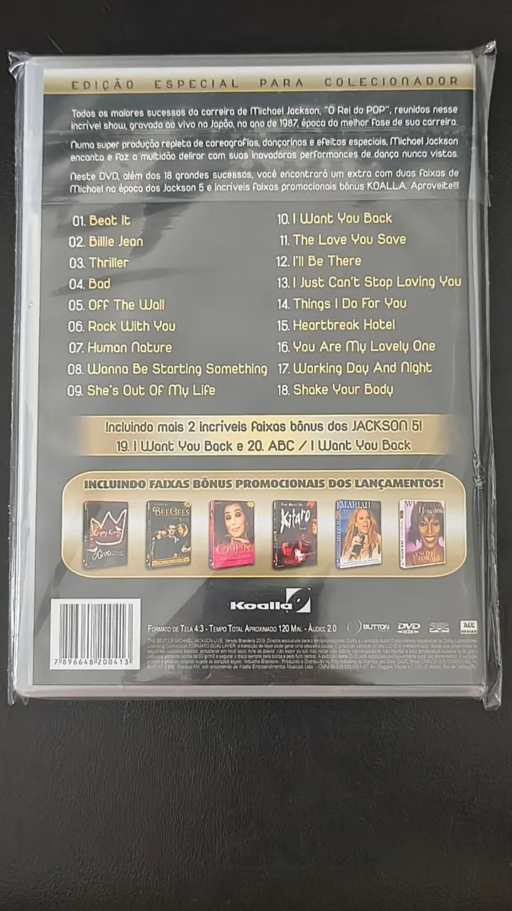 Combo DVDs: Michael Jackson e Christina Aguilera - Foto 4
