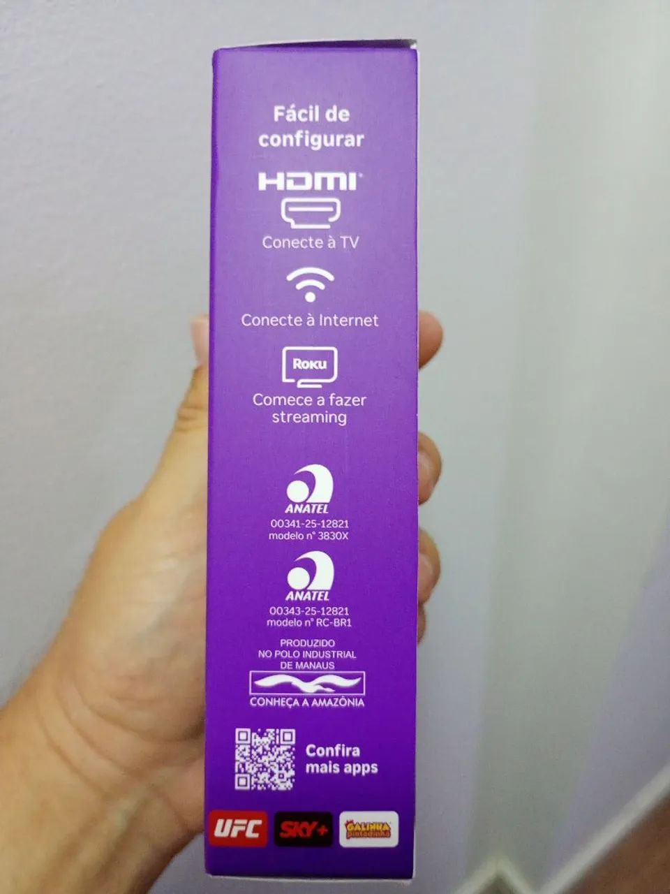 Roku Streaming Stick Plus 4K - NOVO! - Foto 4