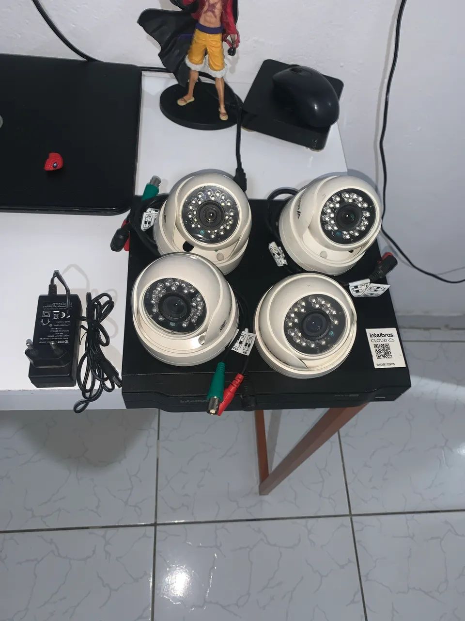 Kit 4 câmeras + dvr intelbras + hd  - Foto 2