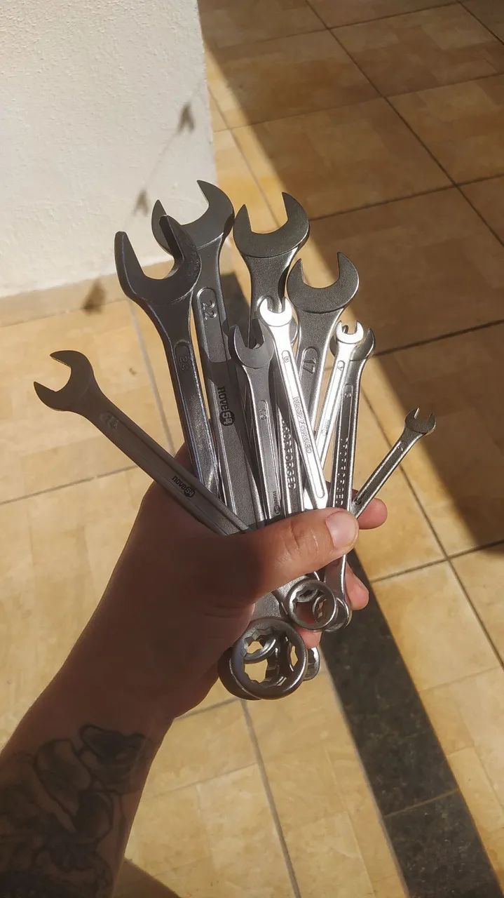 Kit chave combinada 6 ao 24