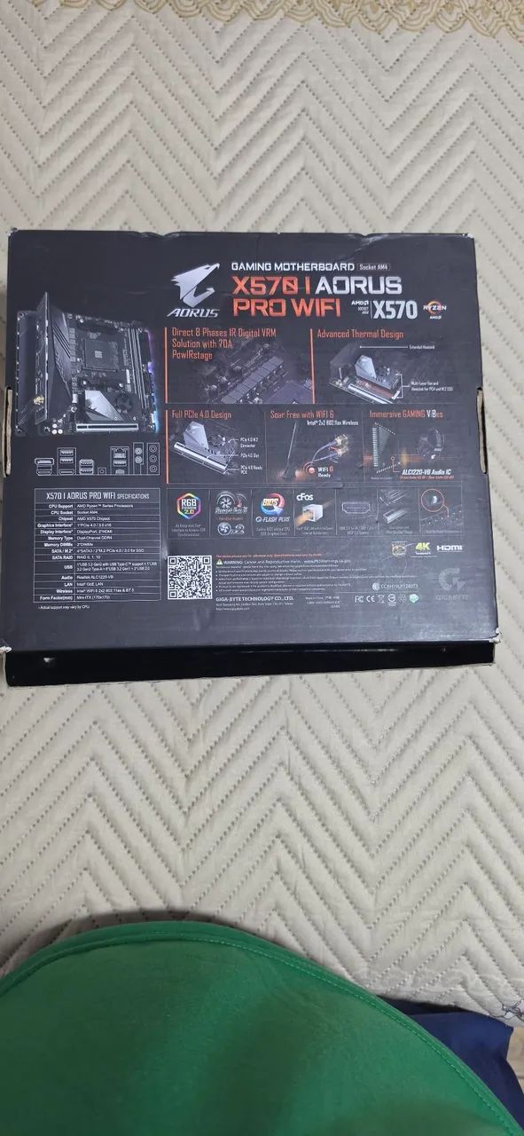 X570i Aorus Wi-Fi ( Defeito) - Foto 2