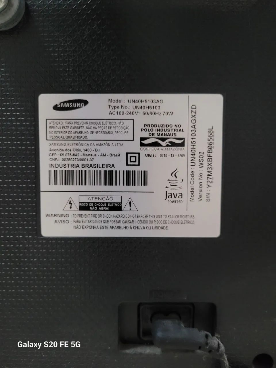 Smart TV Samsung LED de 40 polegadas - Foto 4