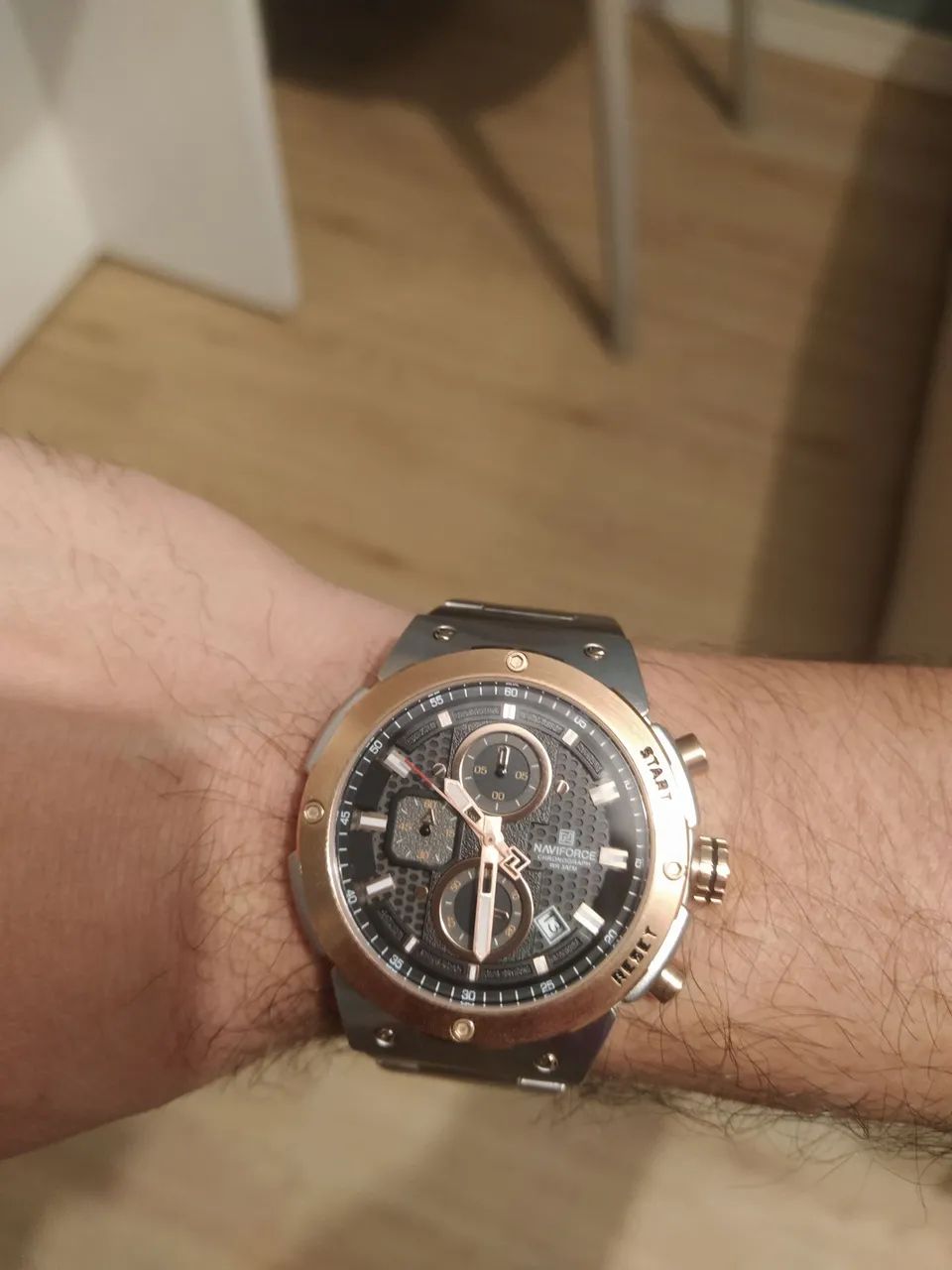 Relógio analógico naviforce 