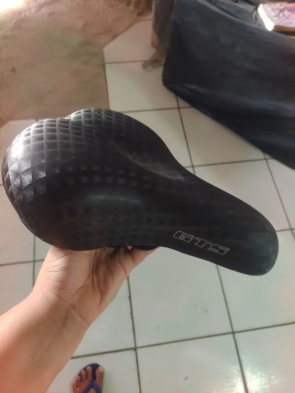 Selim (assento) acolchoado para bicicleta - Foto 2
