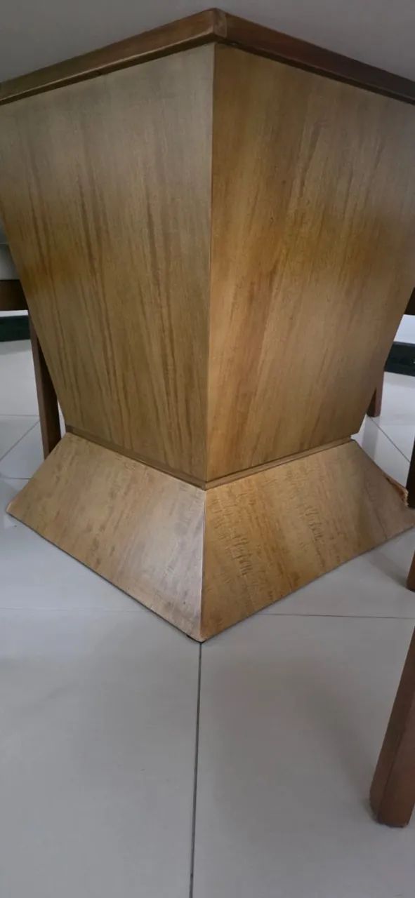 Sala de jantar em laca, completa - Mesa, 6 cadeiras e 1 Aparador - Foto 4
