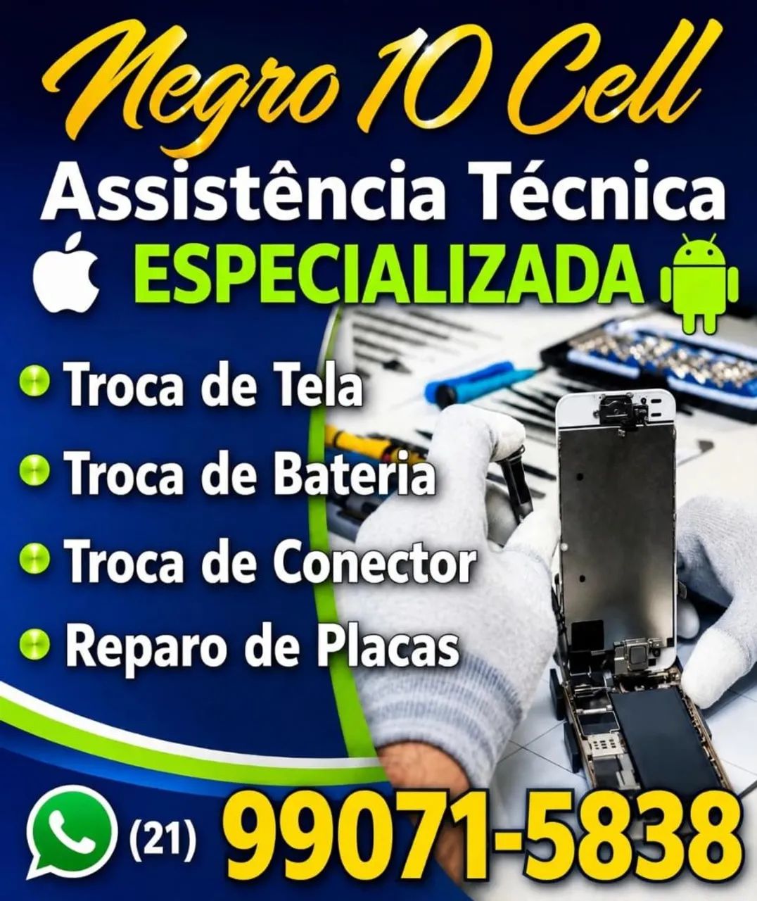 Conserto de smartphones 