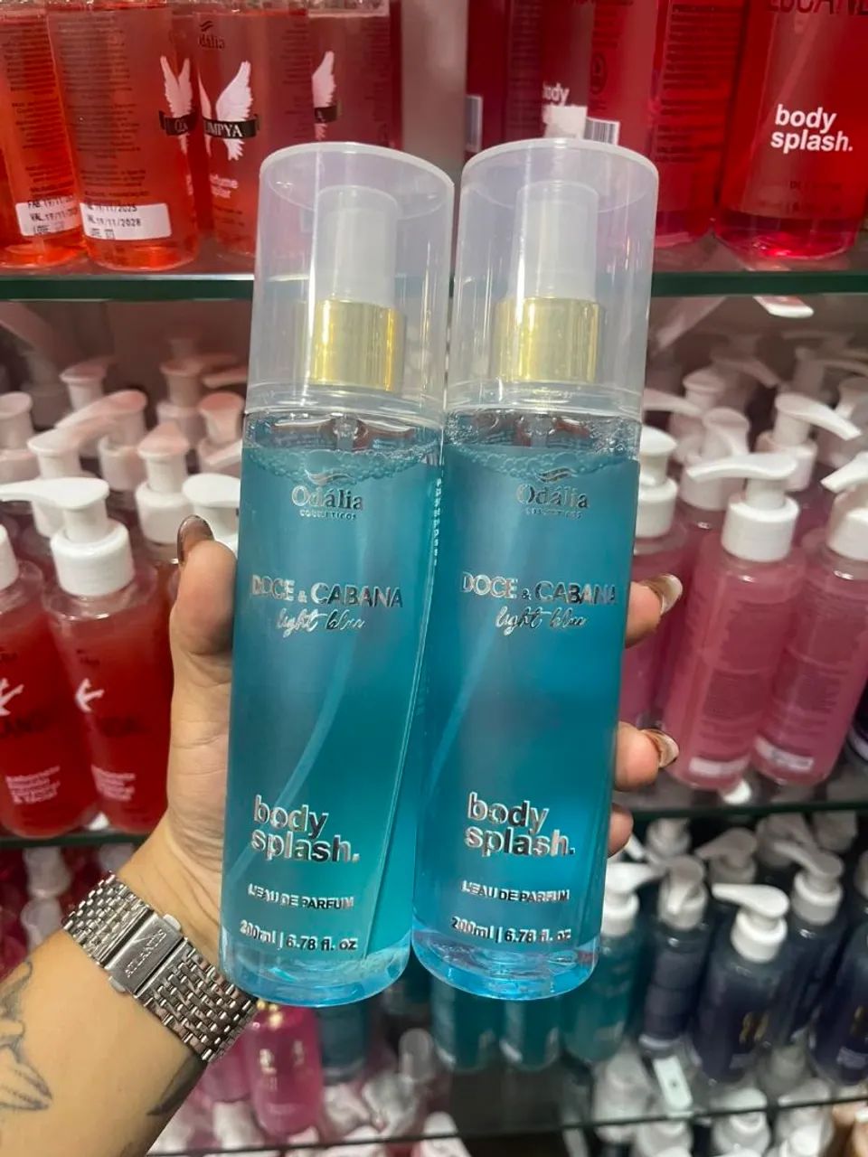 BODY SPLASH ODÁLIA COSMÉTICOS 200ML - Foto 2