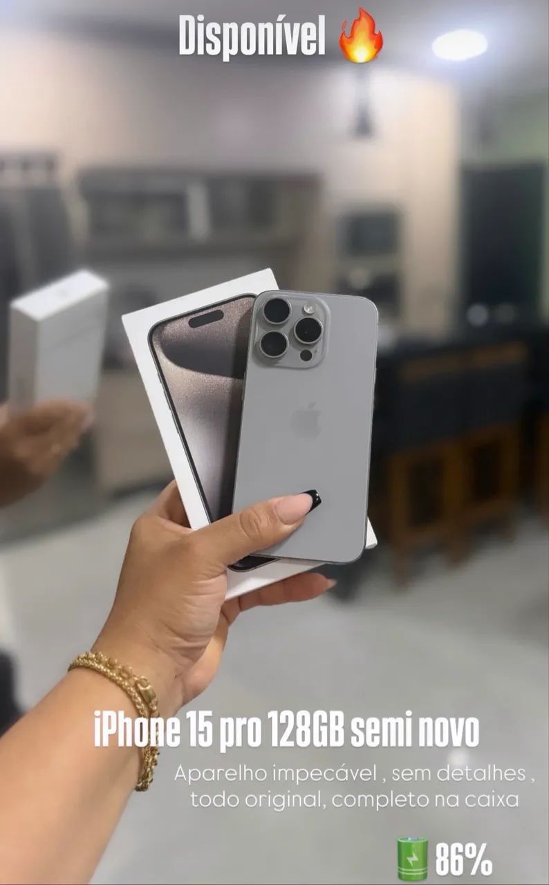 iPhone 15 pro disponível 