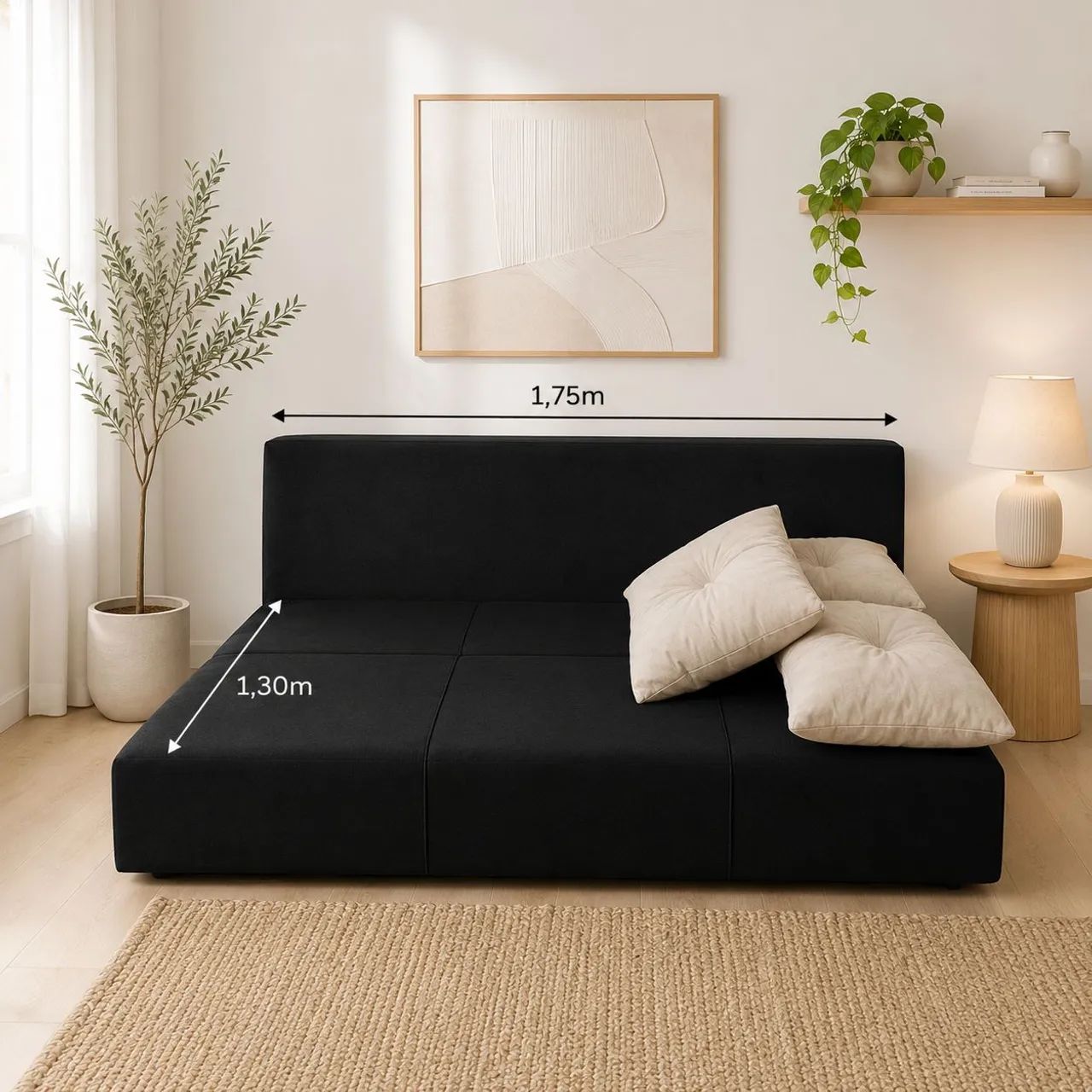 SOFÁ CAMA bom, bonito e barato!!! - Foto 3