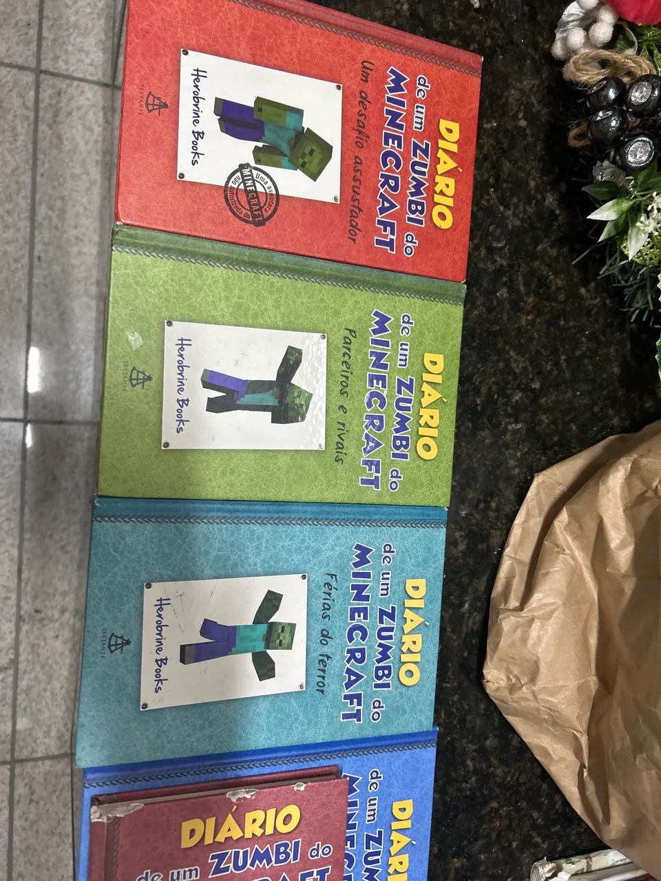 Coleção diário de um zumbi 1,2,3,5,6, 7 e 8 