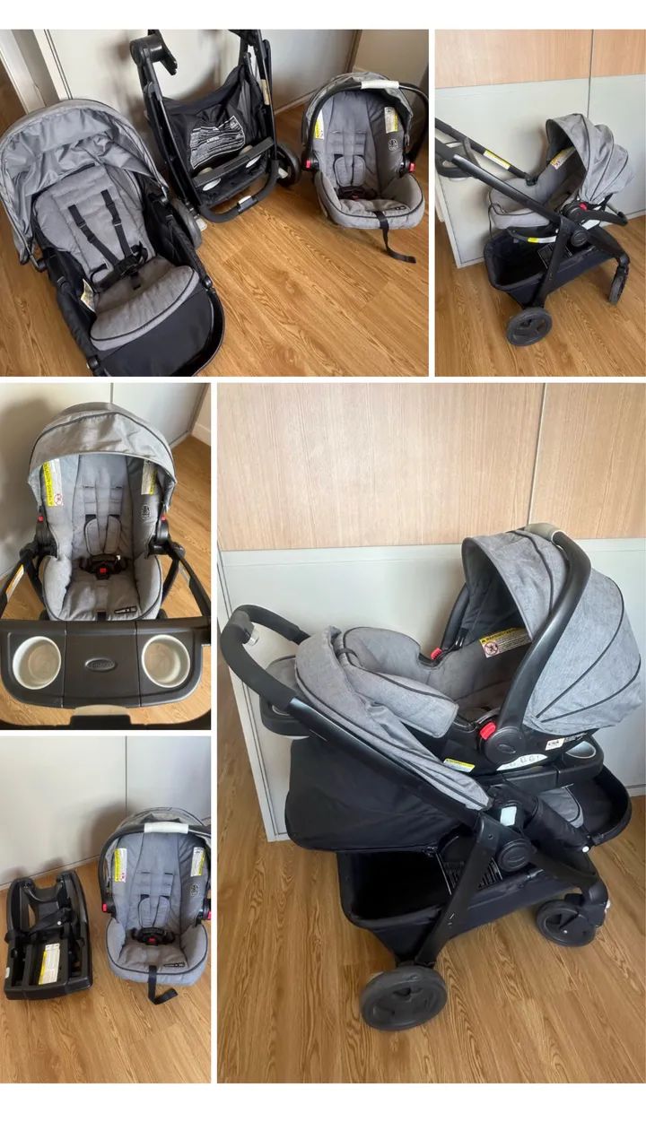 Carrinho de bebê  Graco Click Connect - Foto 5