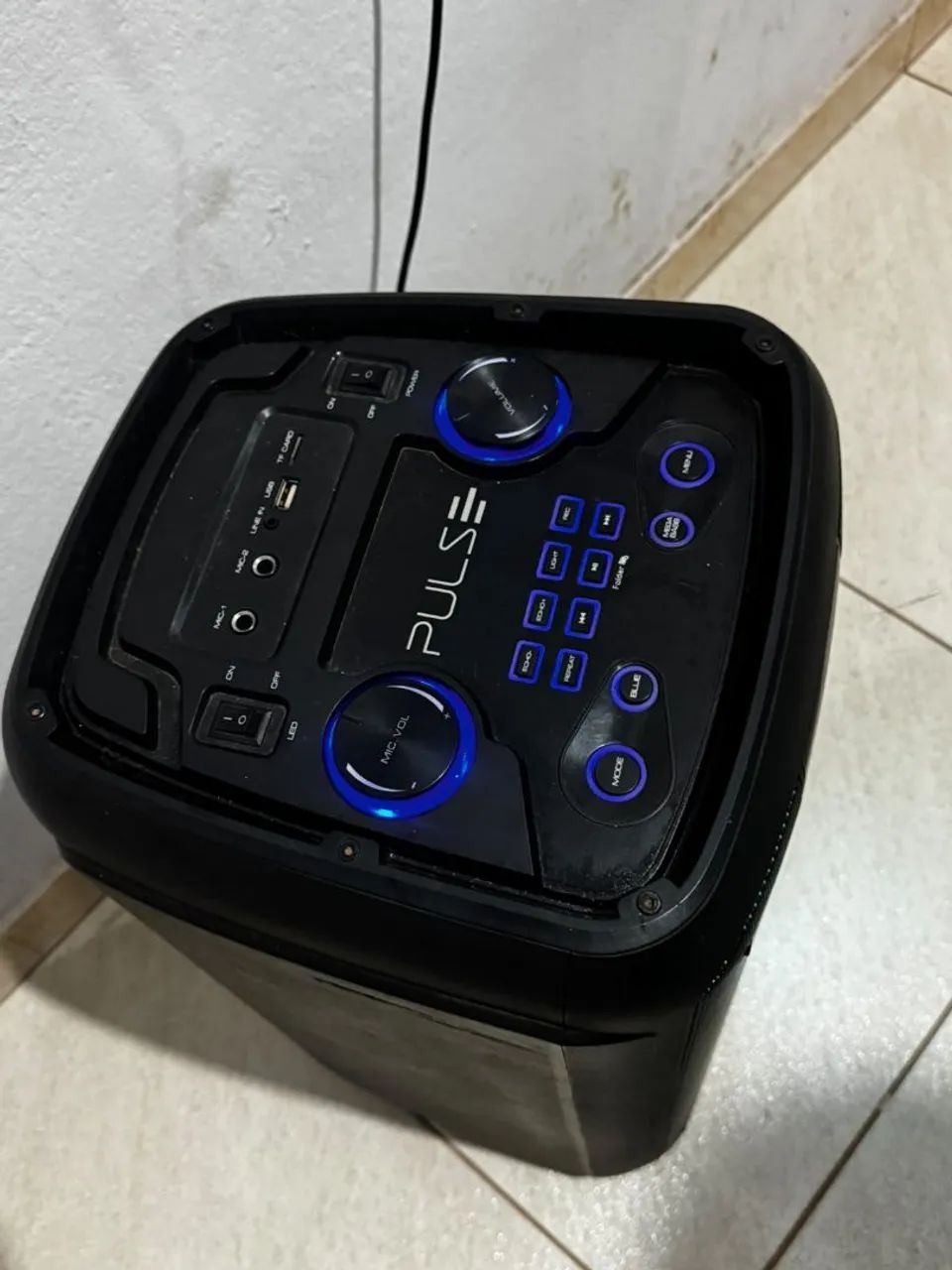 Caixa de som Pulse com Led e Bluetooth  - Foto 2