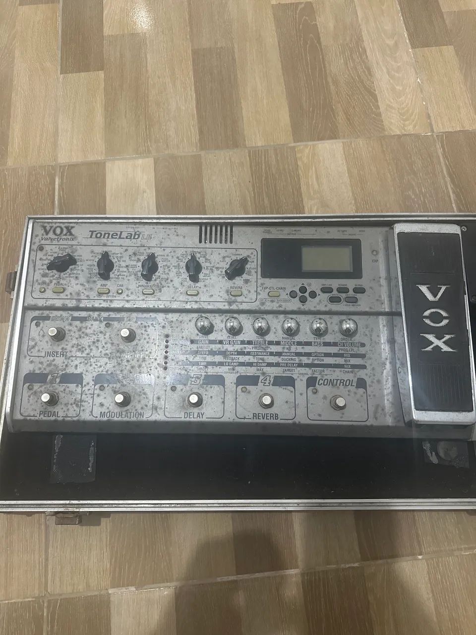 Pedaleira vox tonelab LE 