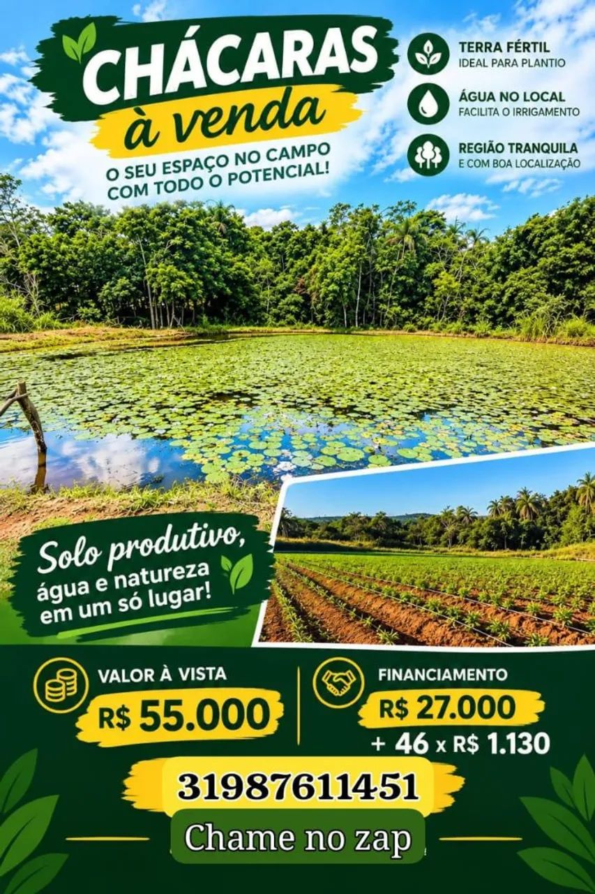 Terreno rural em mateus leme 