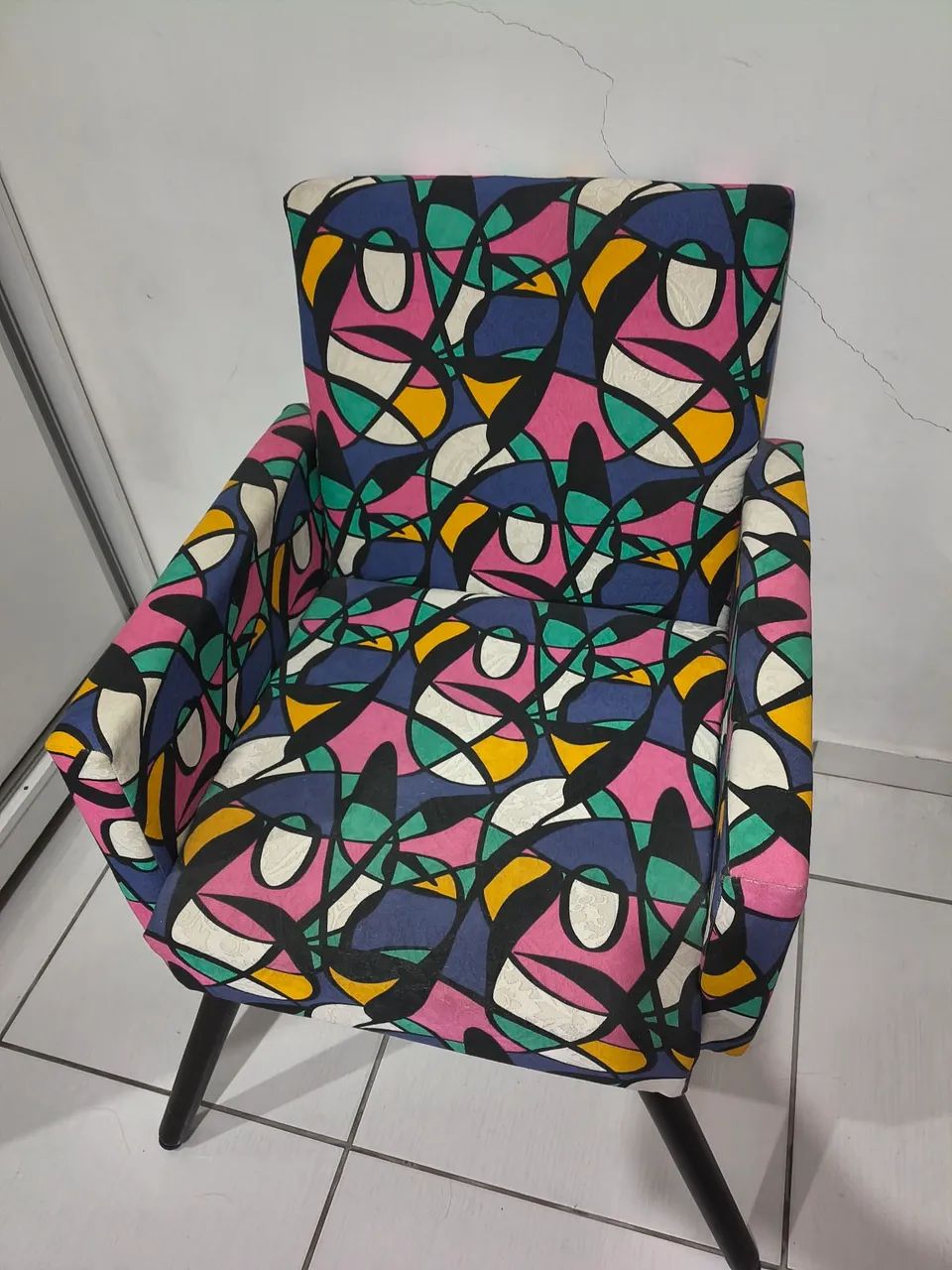 Poltrona colorida