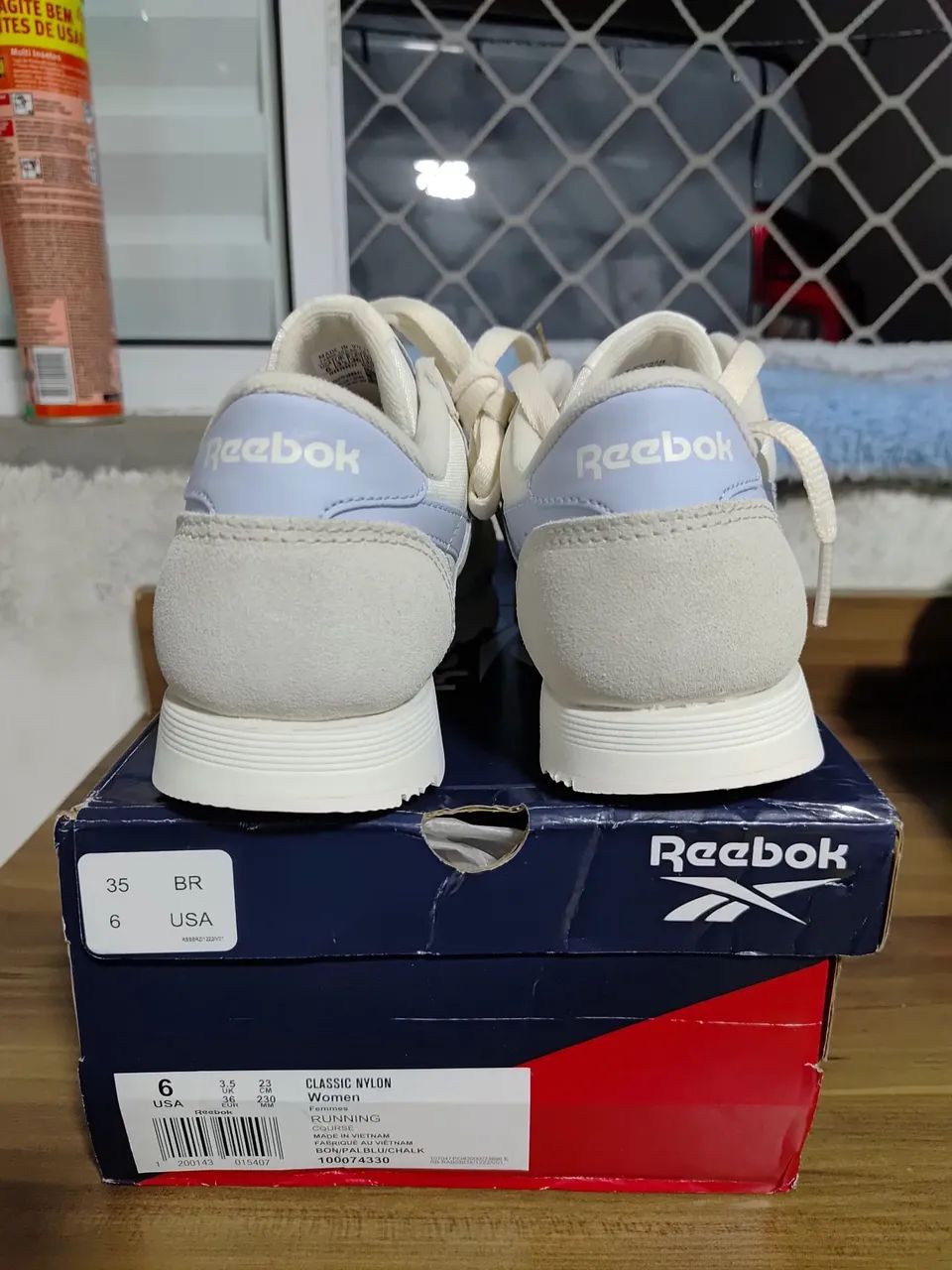Tênis reebok classic nylon 35 - Foto 4