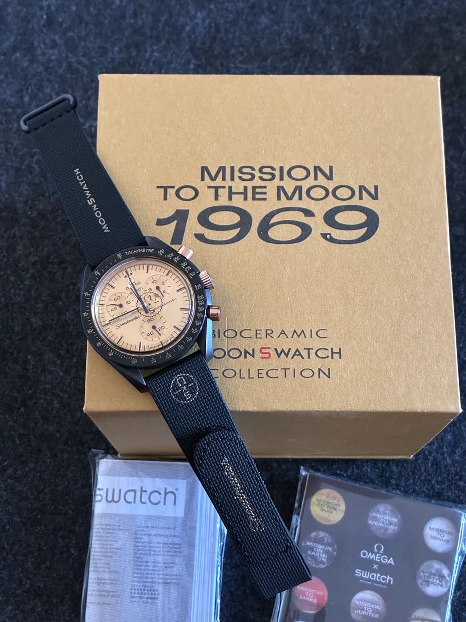 OMEGA × Swatch Mission to the Moon 1969