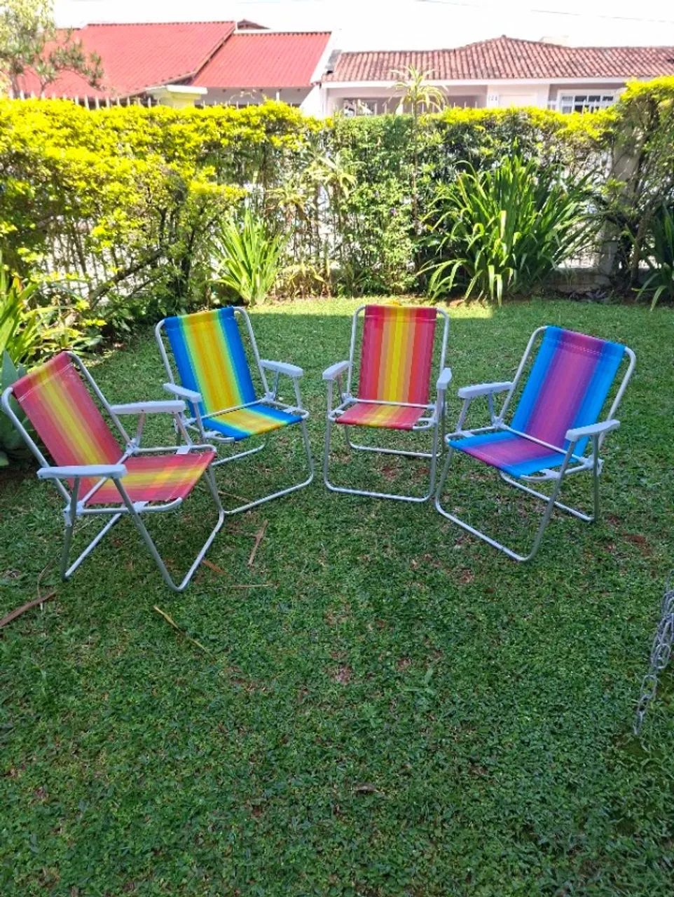  4 CADEIRAS DE PRAIA ALTA MOR