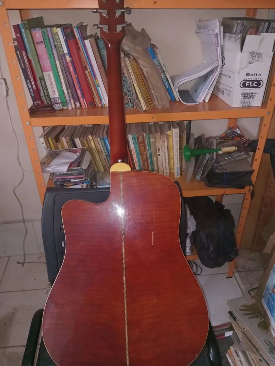 ? Violão Tagima Elétrico (Sunburst) - Pronto para Tocar! - Foto 5