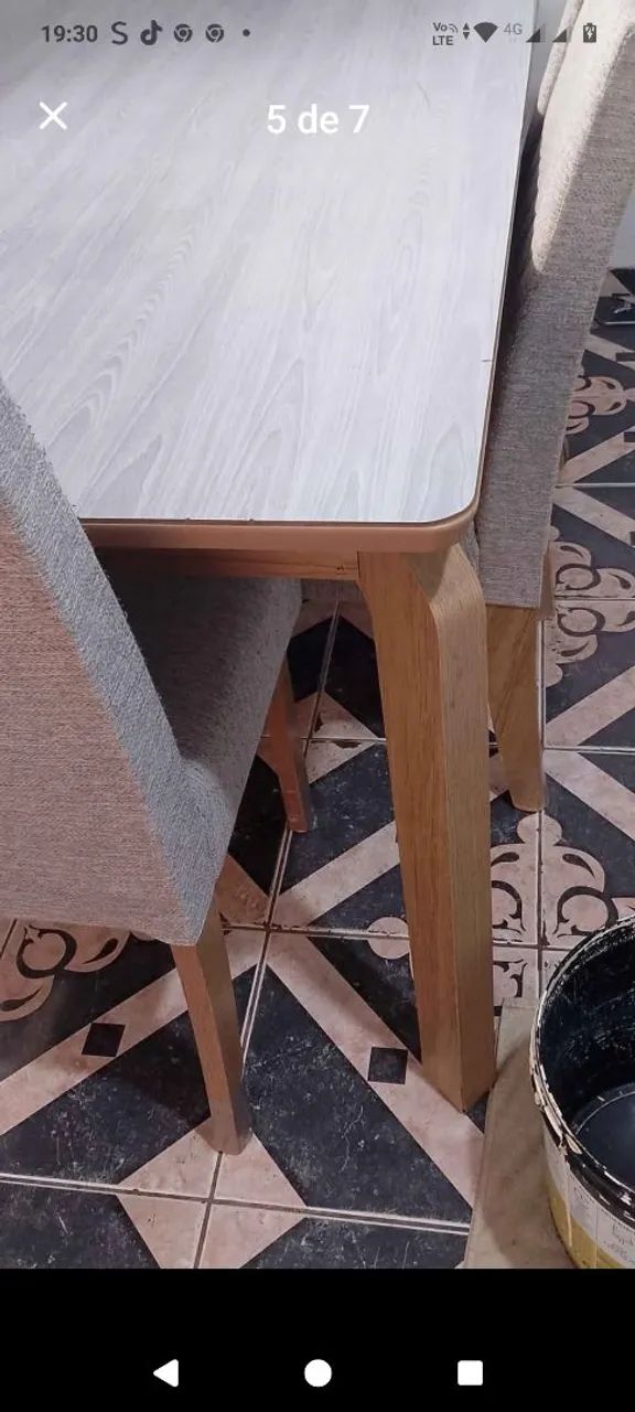 Mesa seis cadeiras  - Foto 2