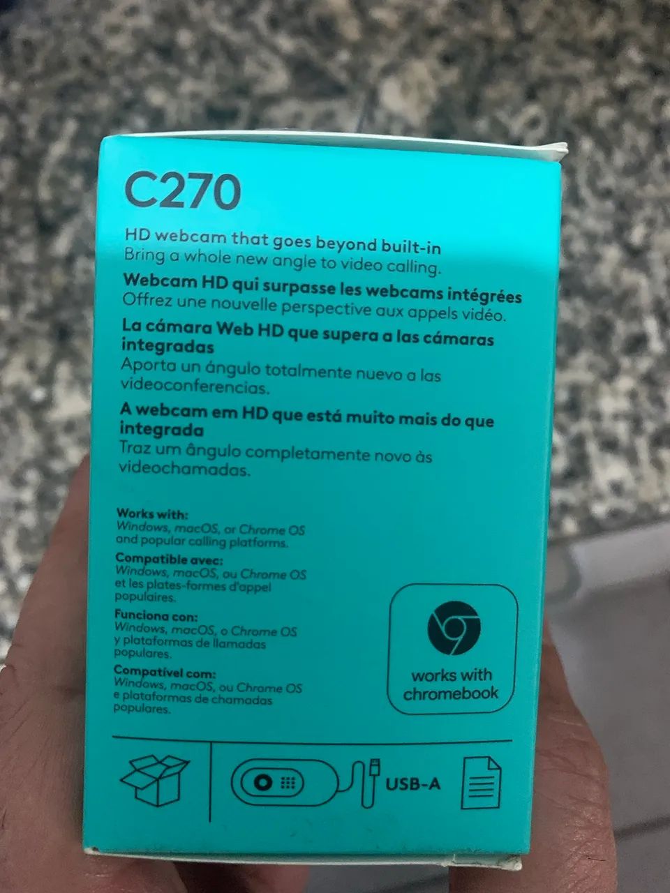 Webcam logitech C270 - Foto 2