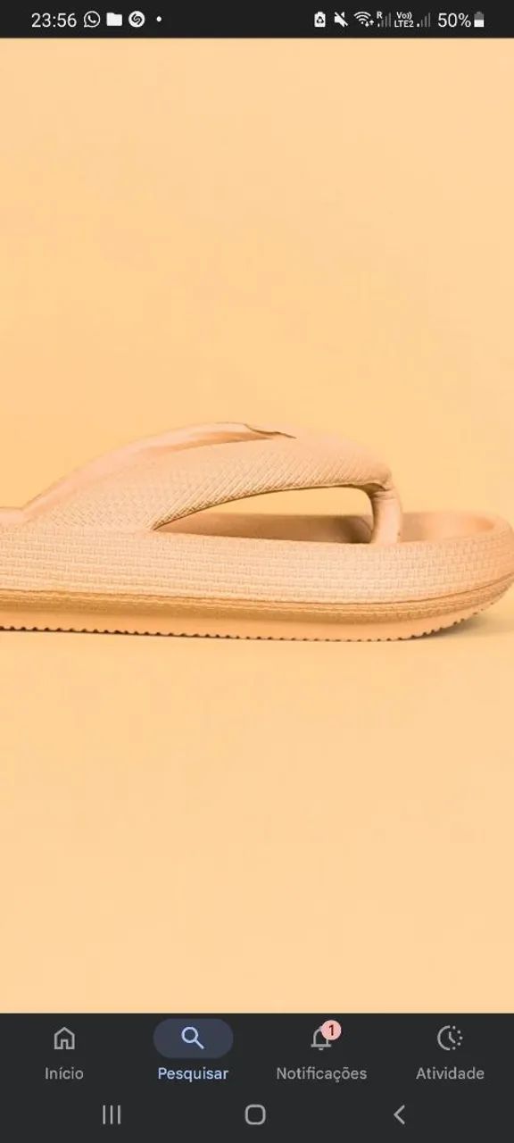 Chinelo anatômico ortopédico sandália 