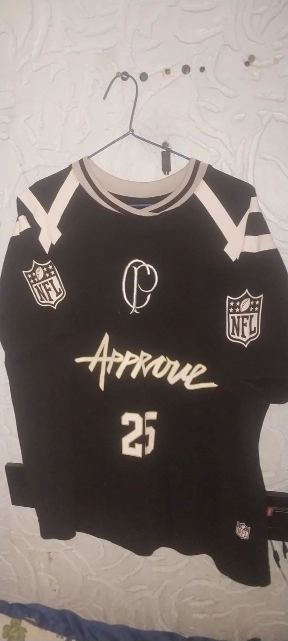 camisa corinthians NFL approve  TAM -G - Foto 4