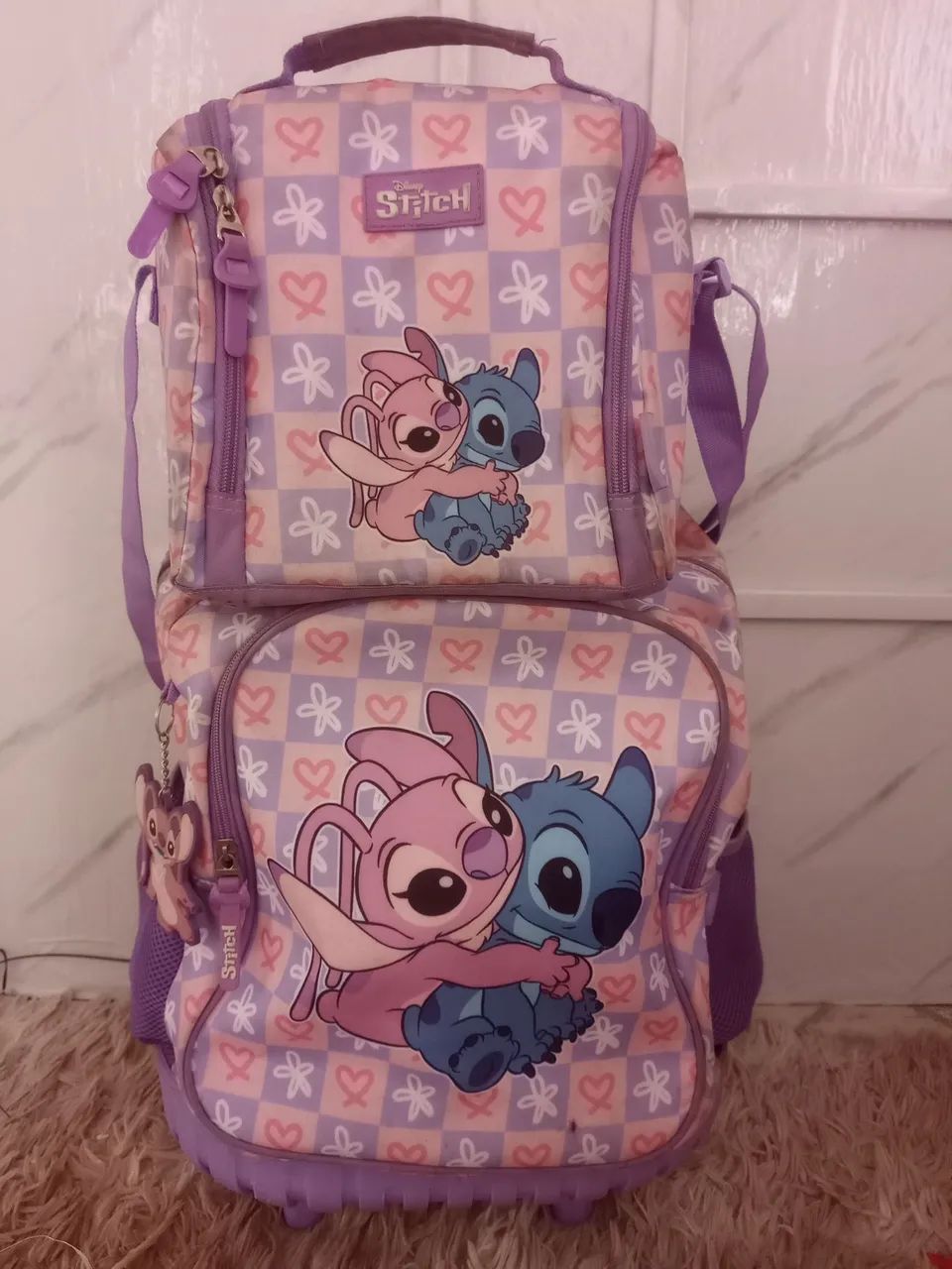 Vendo mochila escolar de carrinho do sticht - Foto 2