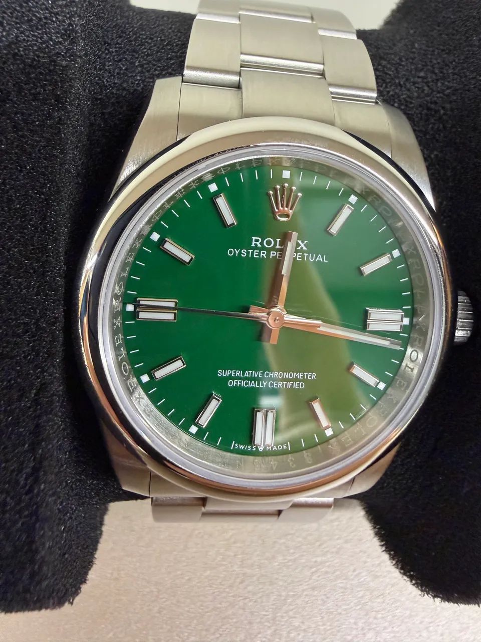 Oyster perpetual green dial 36mm - Foto 2