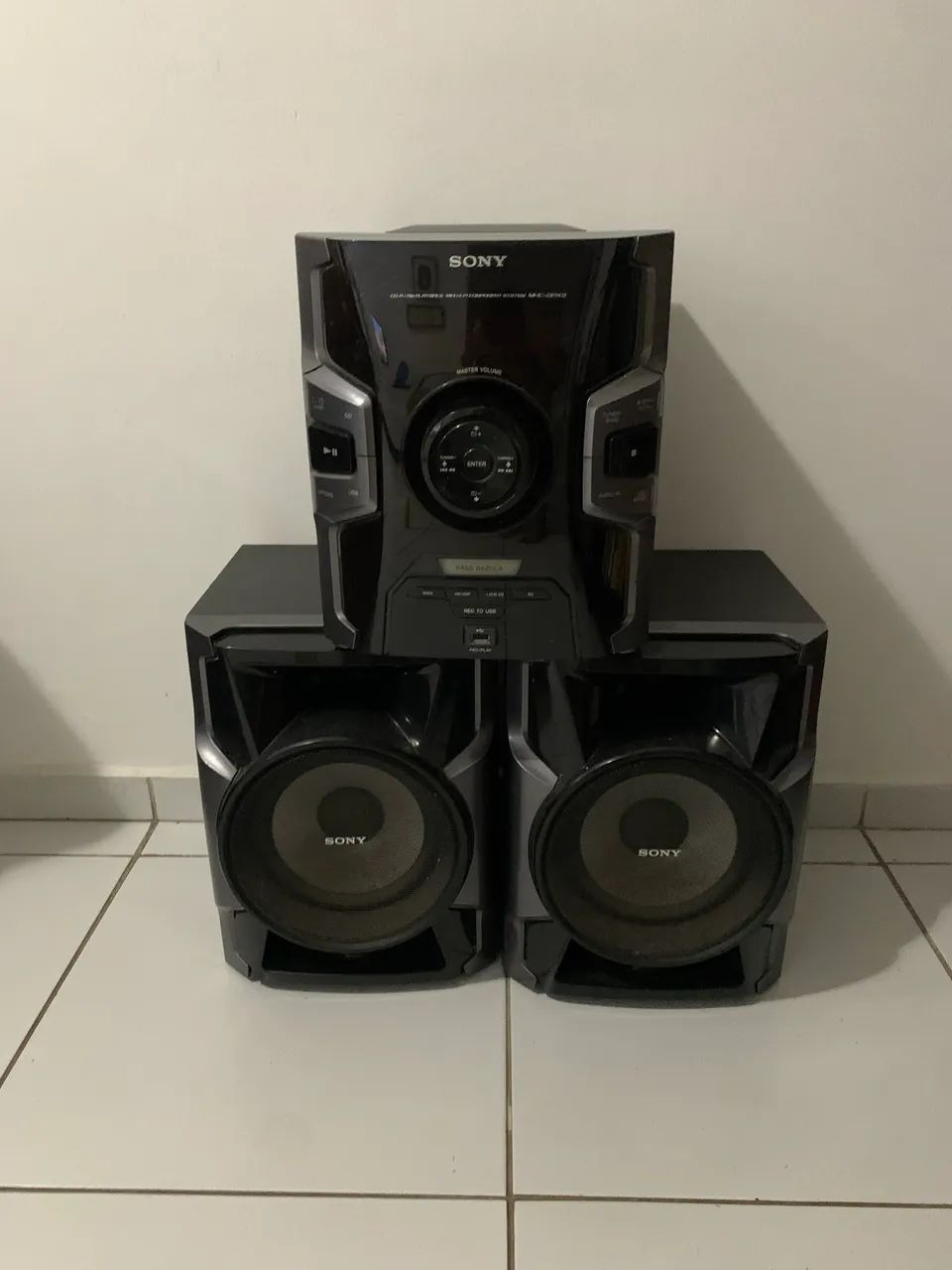 Som 3 em 1 Sony HCD-GPX3G - Foto 2