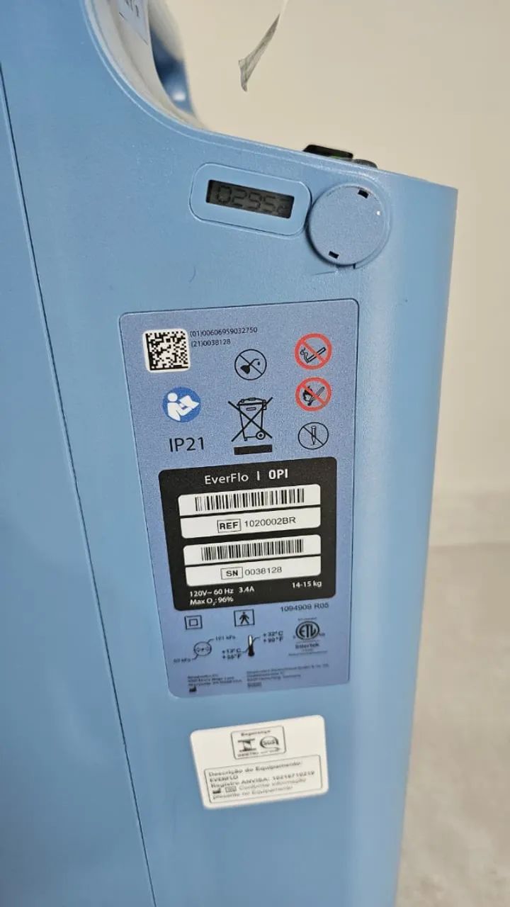 Concentrador de Oxigênio Philips Everflo 127v - Foto 3