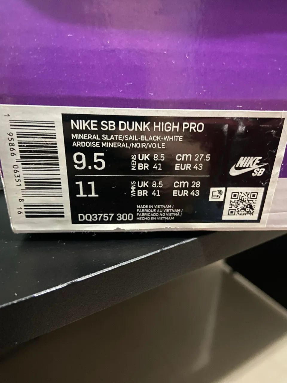 Nike Sb dunk high pro, tamanho 41 - Foto 2