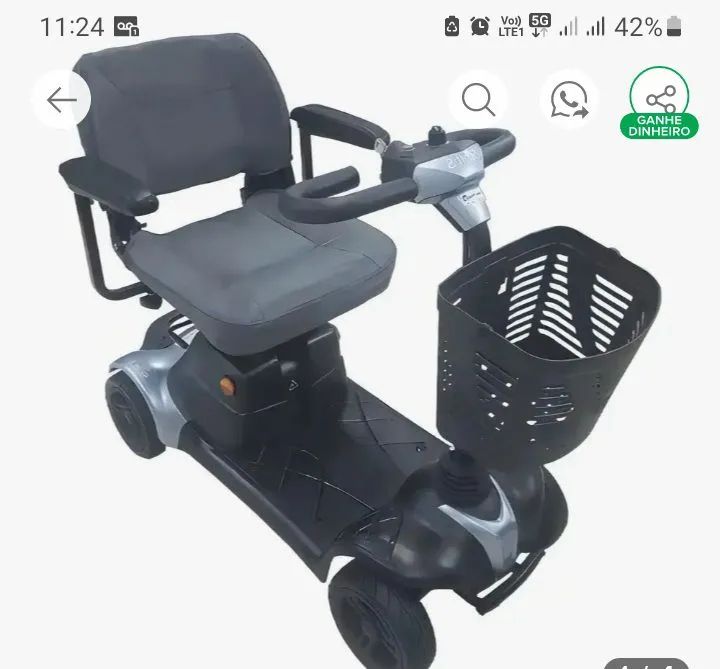 Scooter elétrica motorizada Scott S Ottobock - Foto 2