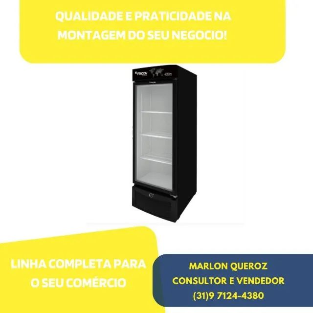 Freezer Vertical 459L Fricon Novo