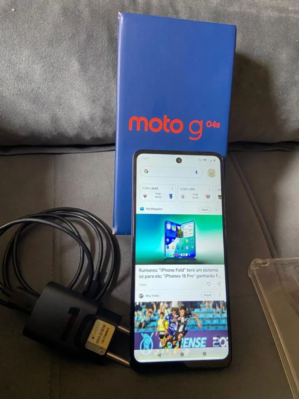 Vendo moto G04s 128 gigas 450 ou 4x de 125 - Foto 4