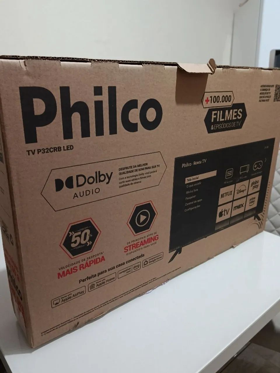 Tv Smart Philco RoKu 32 polegadas lacrada 