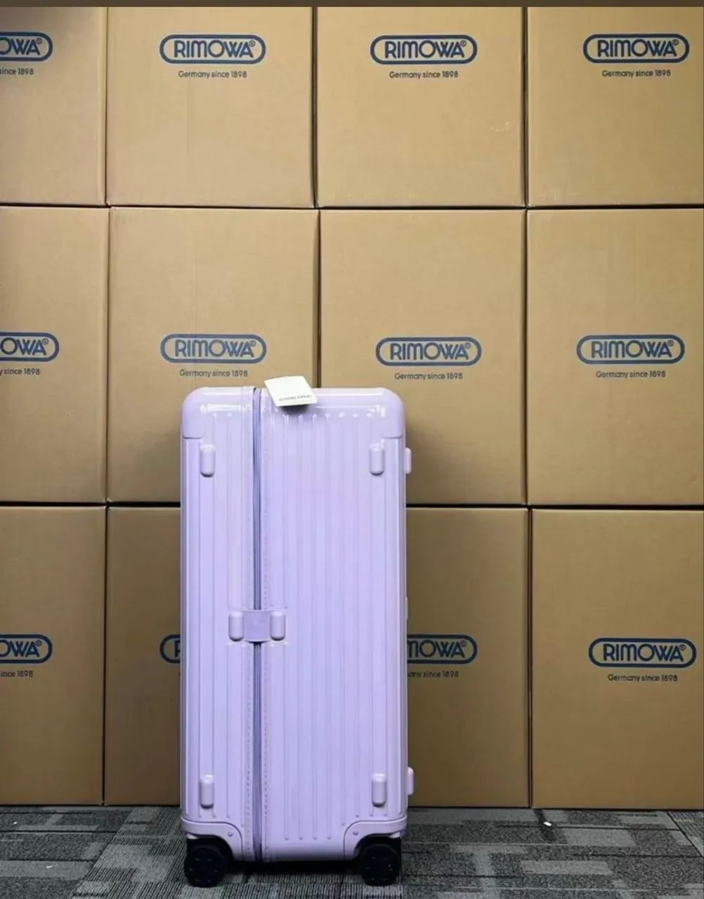 Rimowa trunk plus lilás - Foto 3