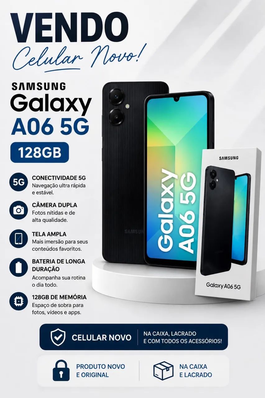 Galaxy A06 lacrado 