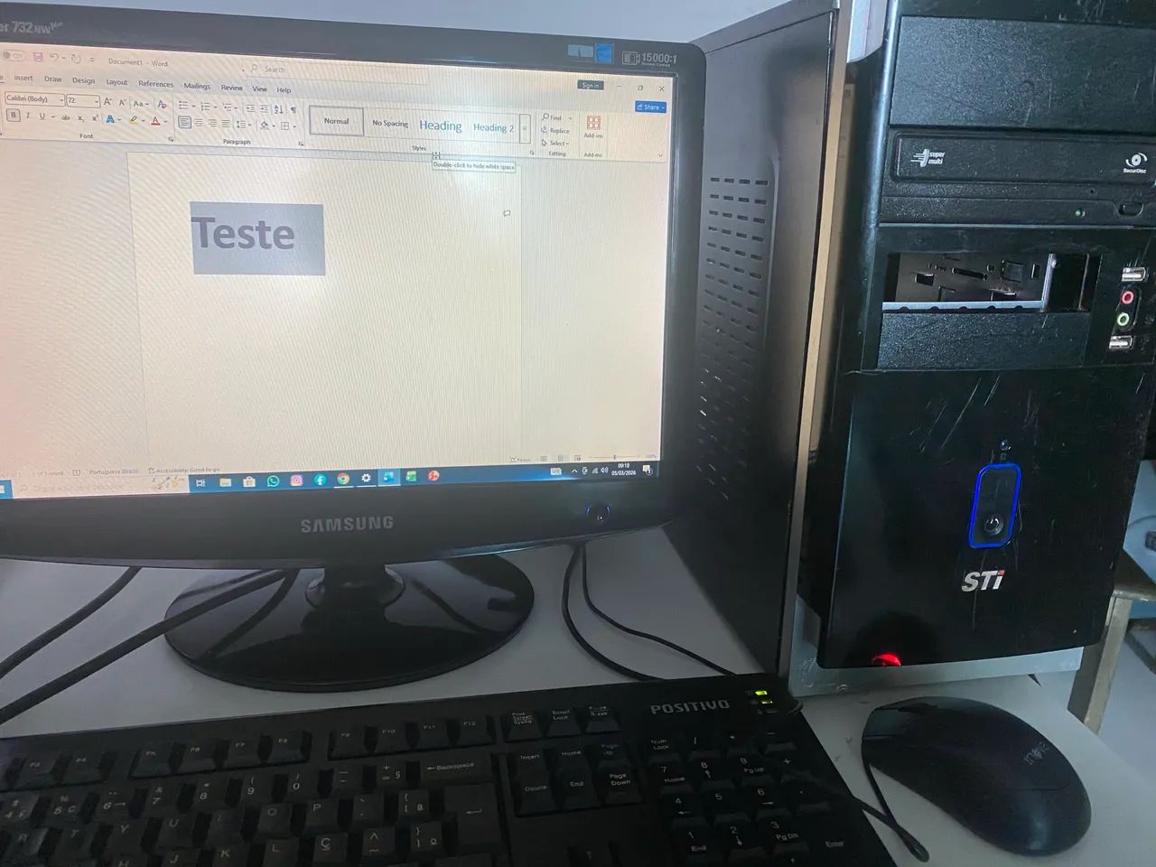 Computador simples completo detalhe! - Foto 3