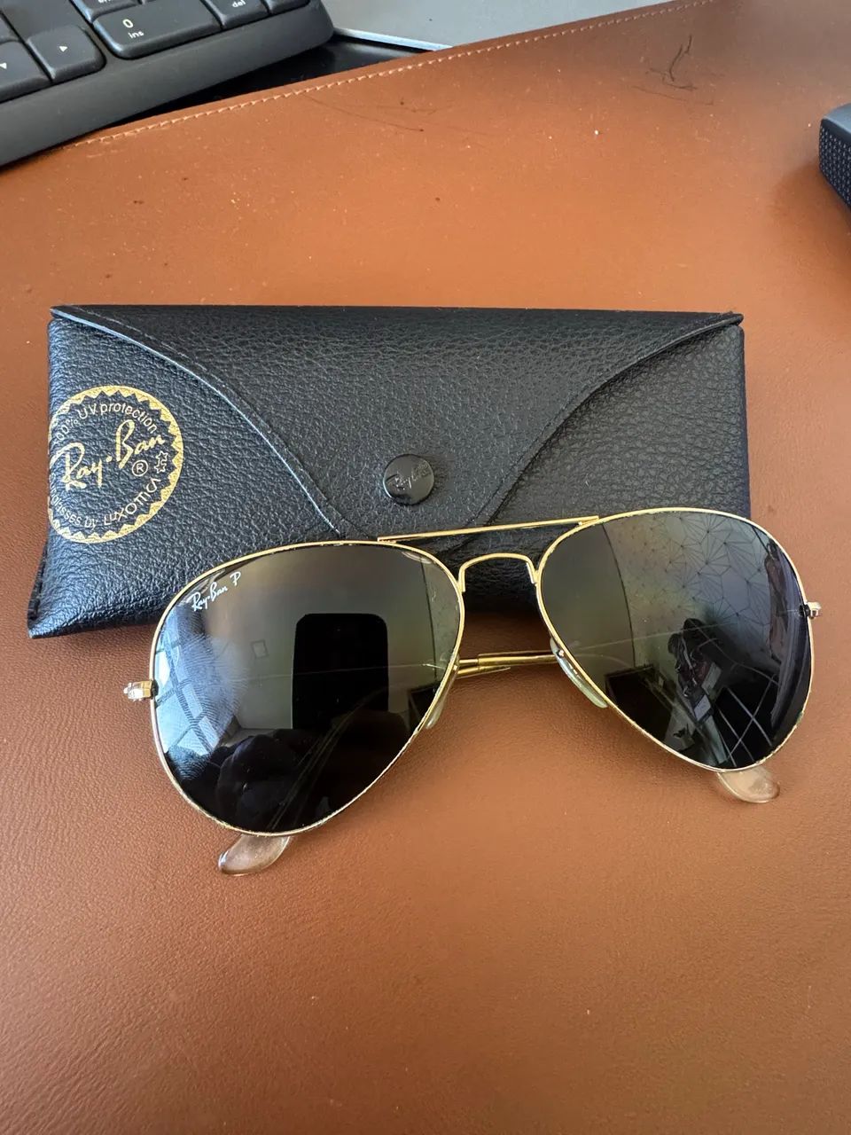 Óculos Aviador Rayban Polarizado