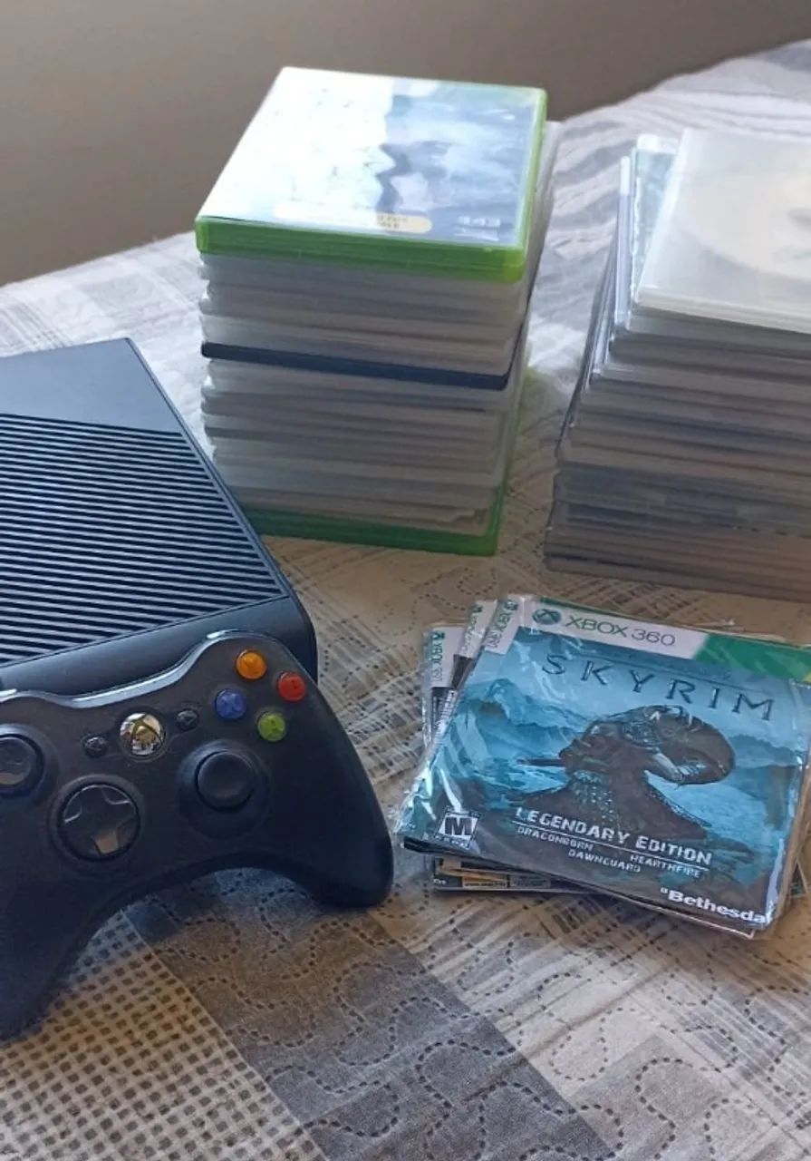 Console Xbox + 50 jogos físicos - Foto 2