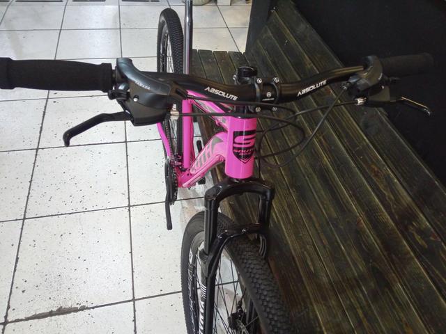 Bicicleta aro 29 feminina tamanho 15 - Foto 2