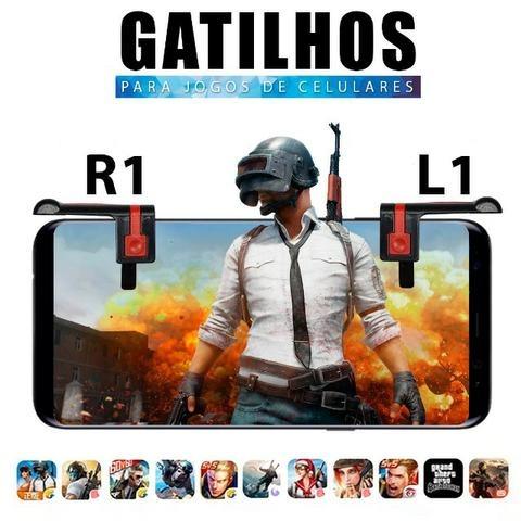 Gatilhos para Jogos de Tiro R1 e L1