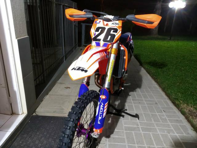 Kit Plástico KTM SX-F 2016 Laranja flúor - Foto 3
