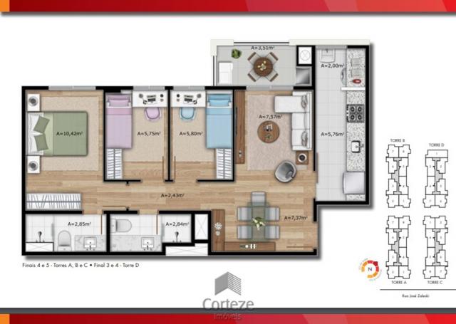 Apartamento Garden 2 Quartos com 2 vagas de garage - Foto 15
