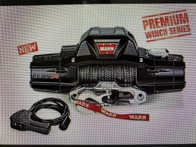 Guincho Warn Zeon 8s 8.000lbs Cabo Sintét. Kevlar