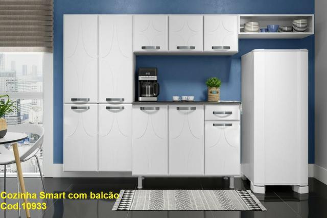 Cozinha de Aço Smart Novita Completa Promoção