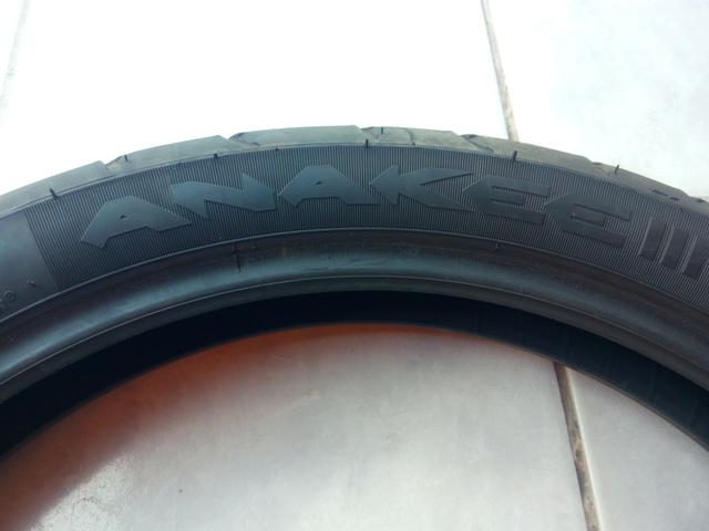 PAR DE PNEUS 150/70 R 17 e 110/80 R19 - Foto 4