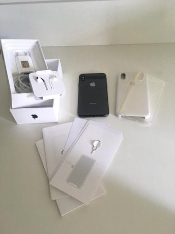 IPhone X 64GB completo + cabo 2m original - Foto 2